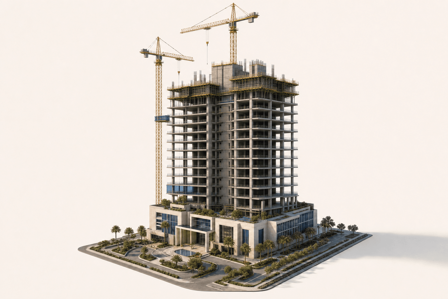 Structure construction phase